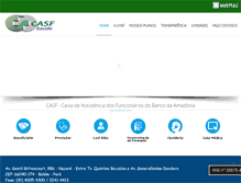 Tablet Screenshot of casf.com.br